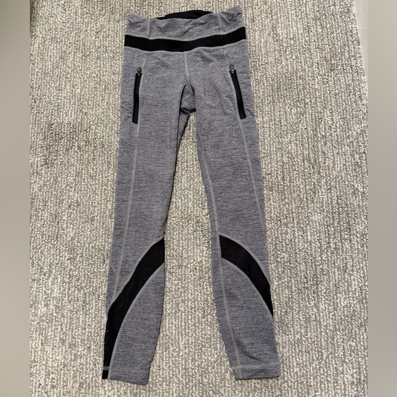 lululemon athletica Pants - Lululemon Athletica Gray and Black Leggings